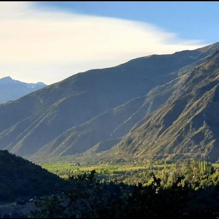 Refugio Cordillera Flora Endogena Bosque Esclerofilo Villa San Jose de Maipo Bagian luar foto