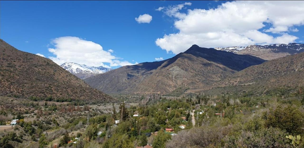 Refugio Cordillera Flora Endogena Bosque Esclerofilo Villa San Jose de Maipo Bagian luar foto
