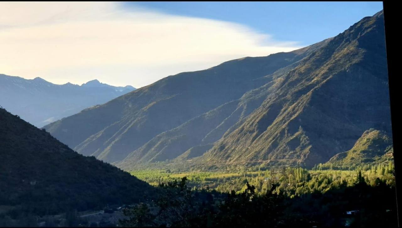 Refugio Cordillera Flora Endogena Bosque Esclerofilo Villa San Jose de Maipo Bagian luar foto